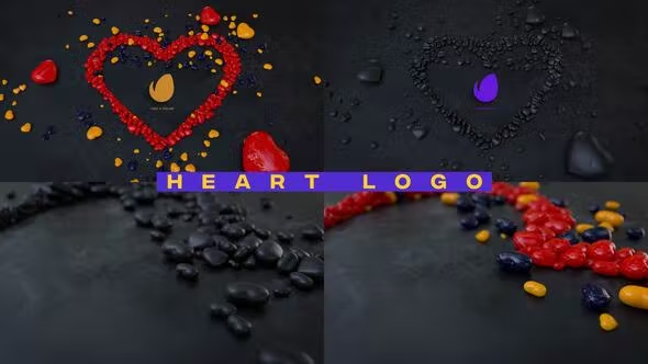 Videohive Heart Logo 38290174