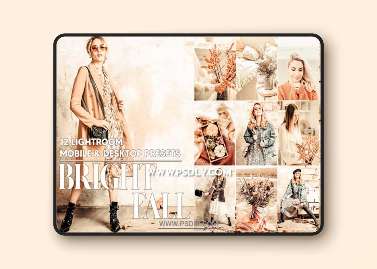 12 Bright Fall Lightroom Presets