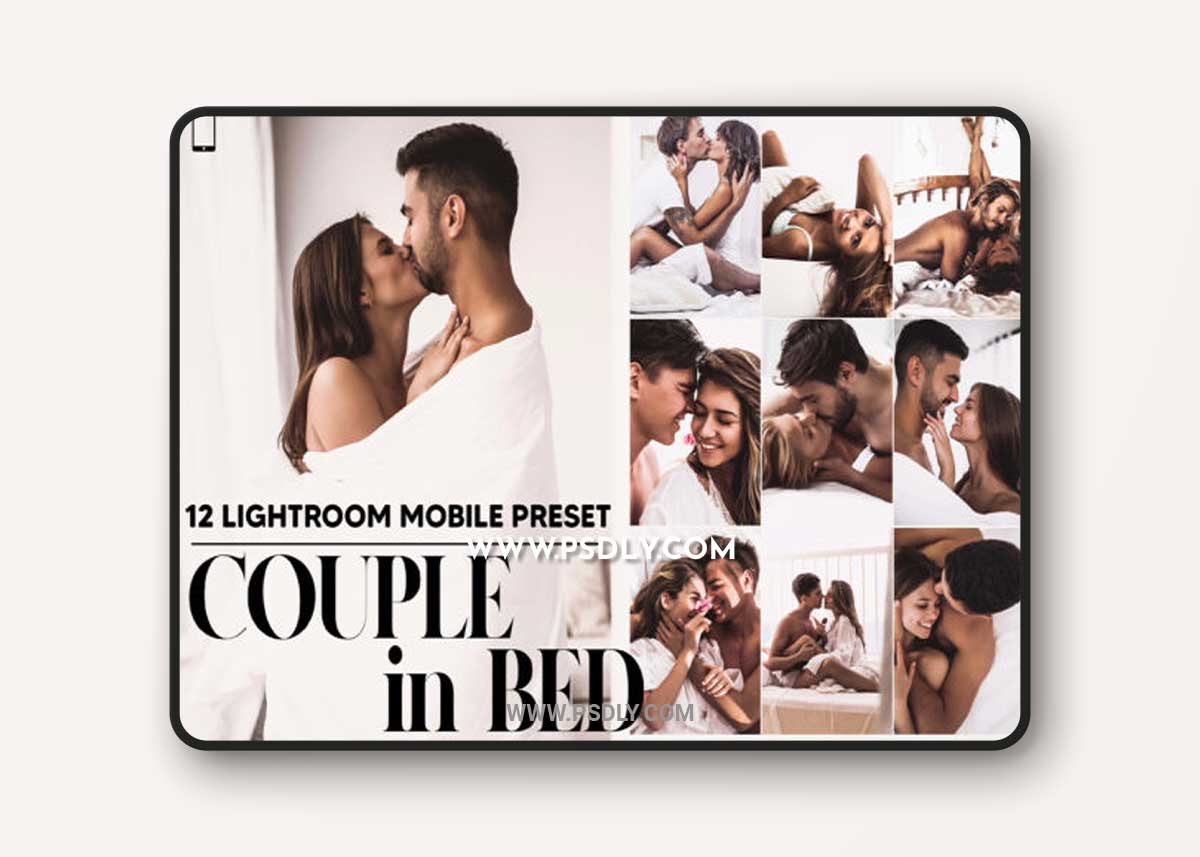 12 Couple in Bed Mobile LR Presets