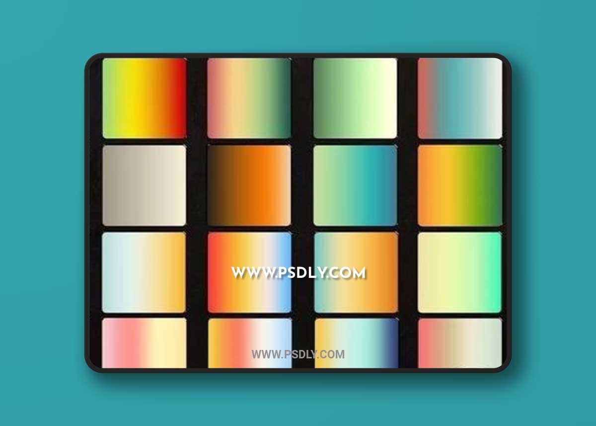 24 Summer Gradients Photoshop Actions XXQ9PMQ
