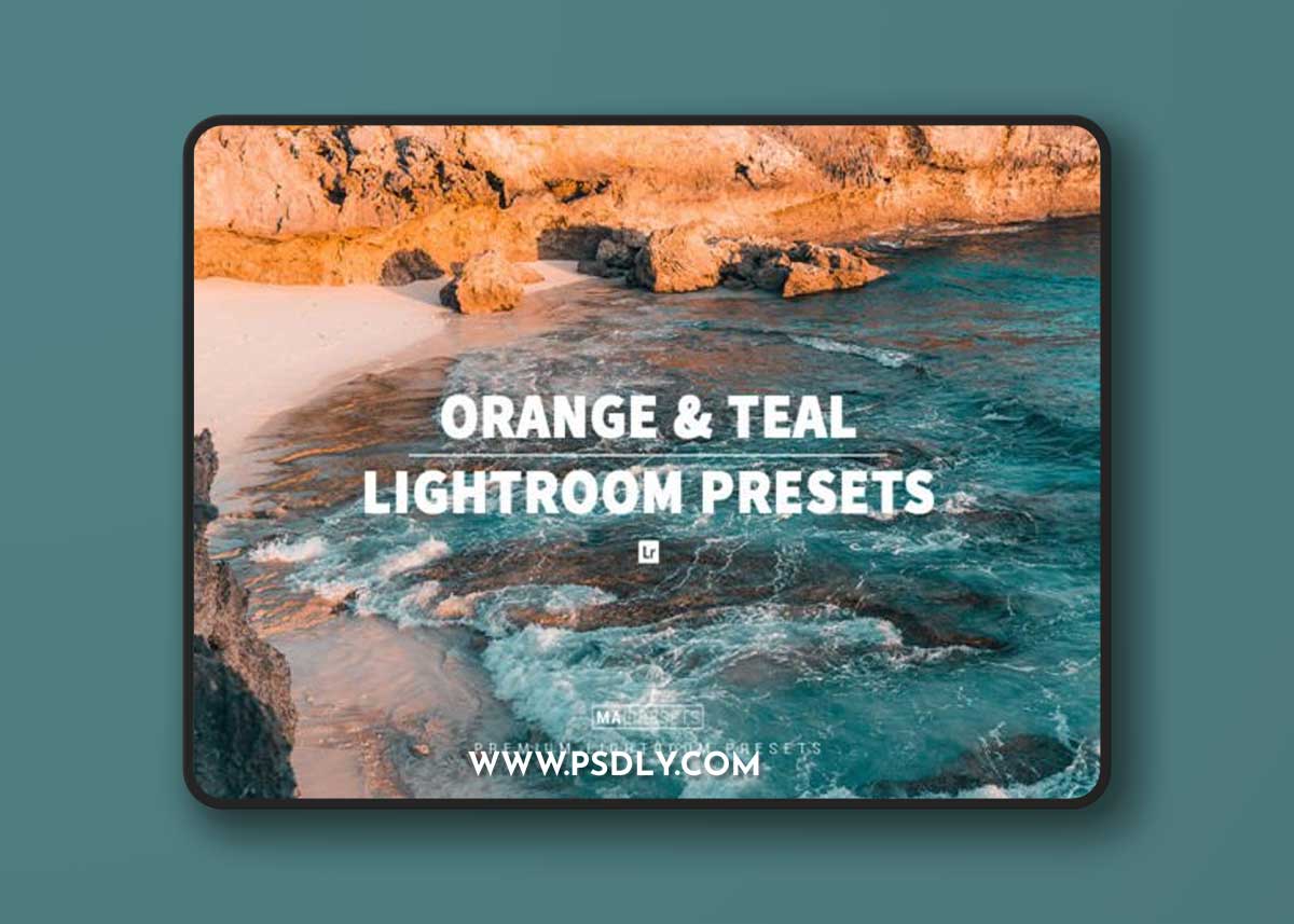 30 ORANGE & TEAL Lightroom Presets