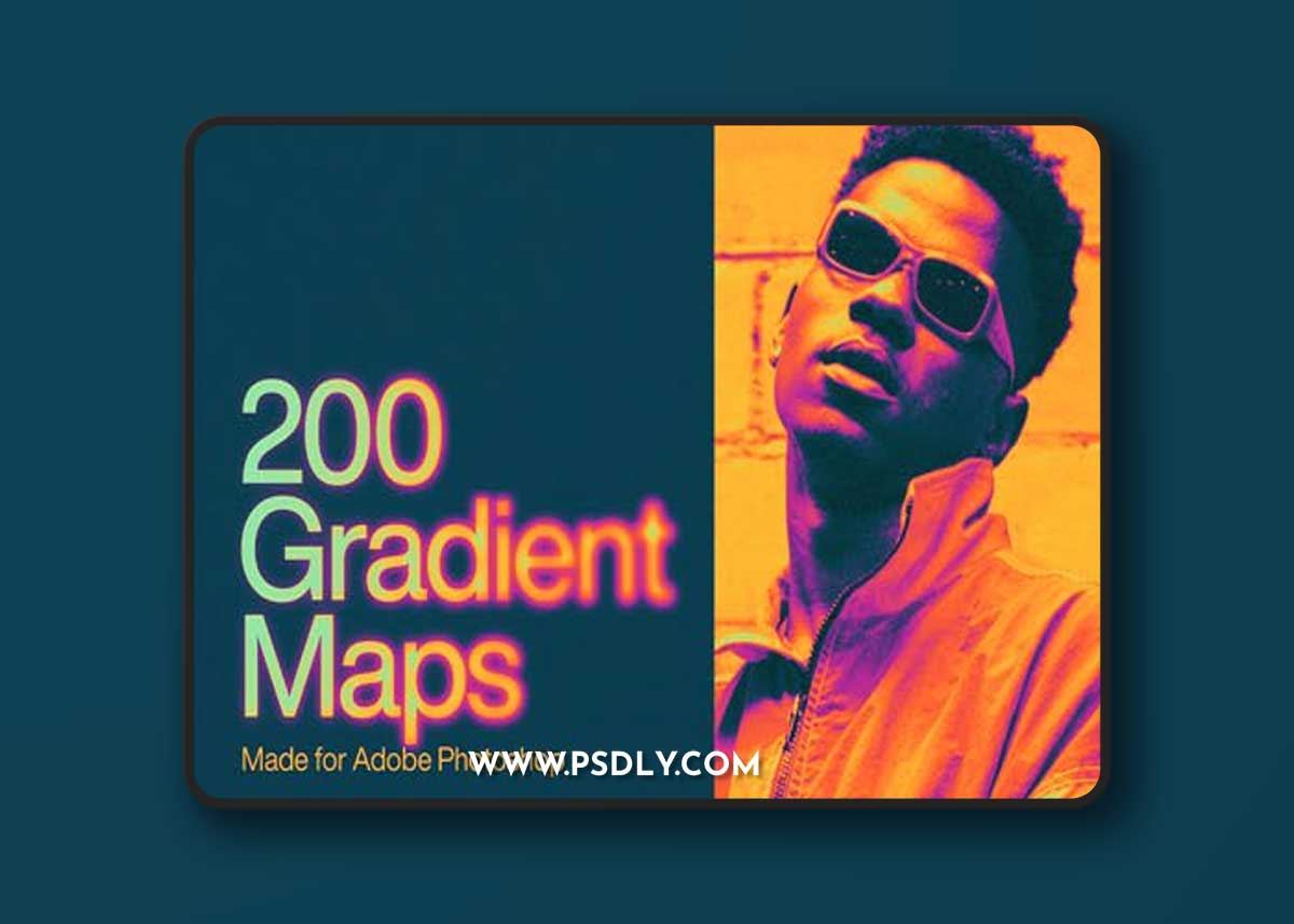 400 Gradient Maps for Photoshop