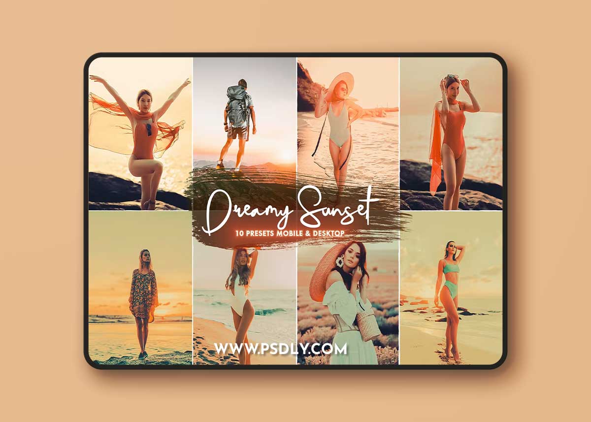 7 Dreamy Sunset Lightroom Presets Mobile & Desktop