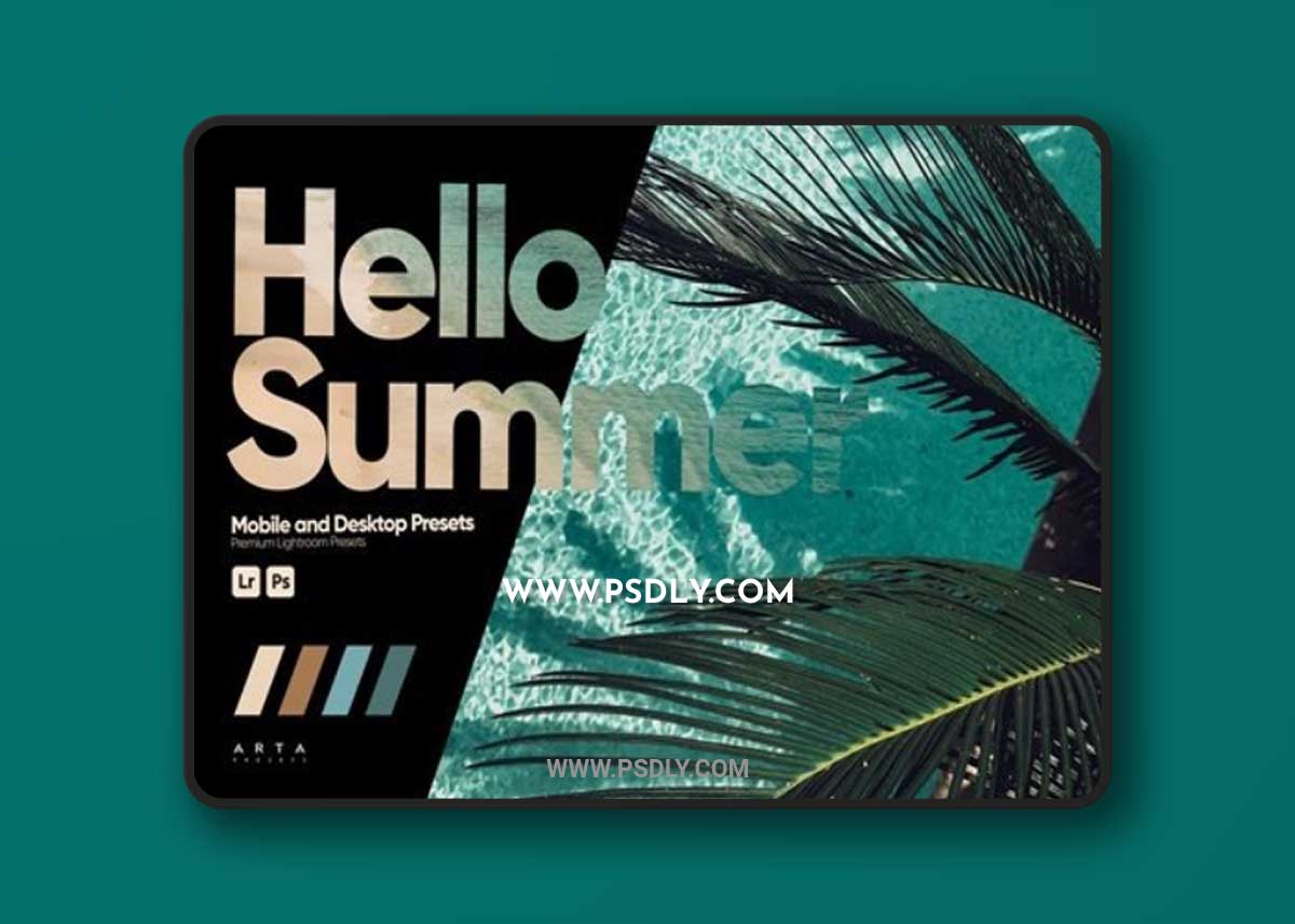 ARTA - Hello Summer Presets for Lightroom P7JPMTJ