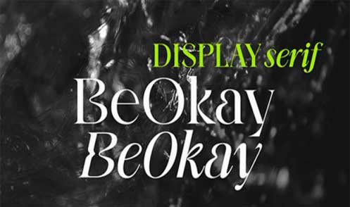 Be Okay Font Family