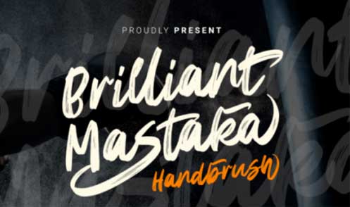 Brilliant Mastaka Font