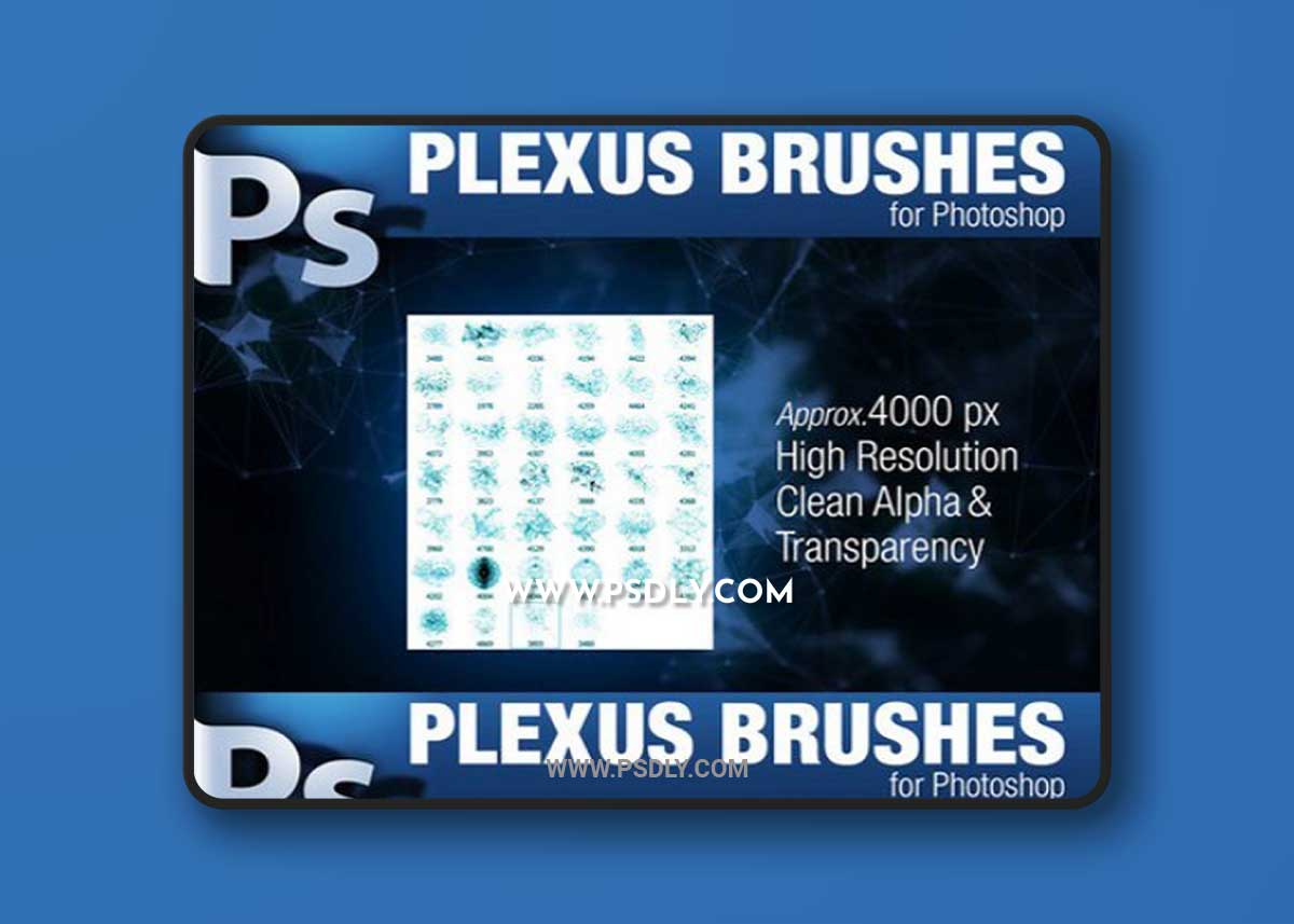 CG Plexus Brushes for Photoshop