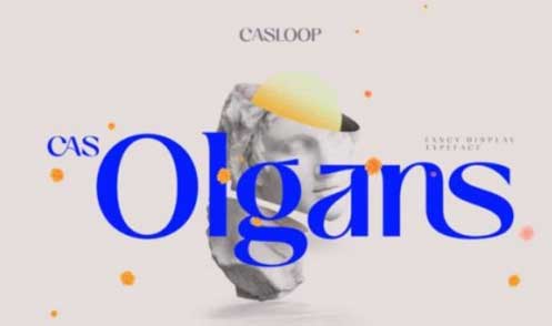 Cas Olgans Font