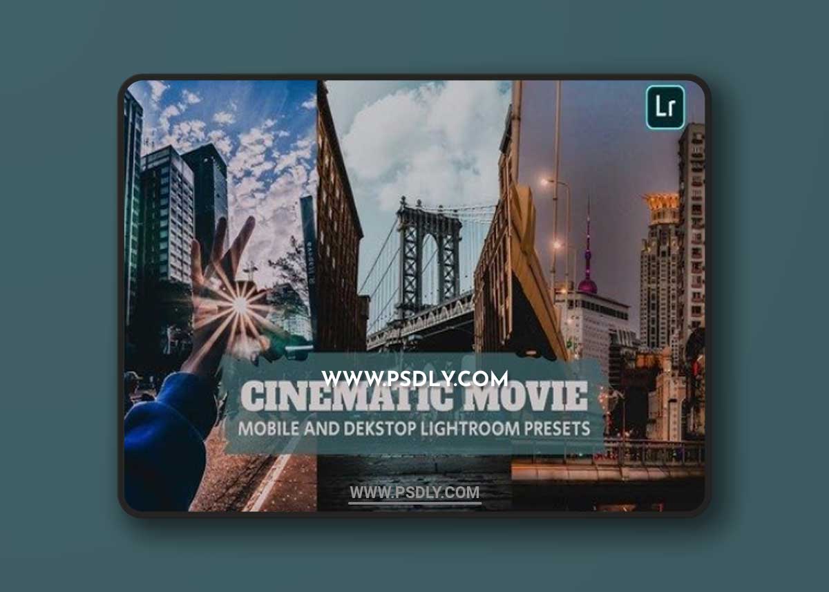 Cinematic Movie Lightroom Presets Dekstop Mobile