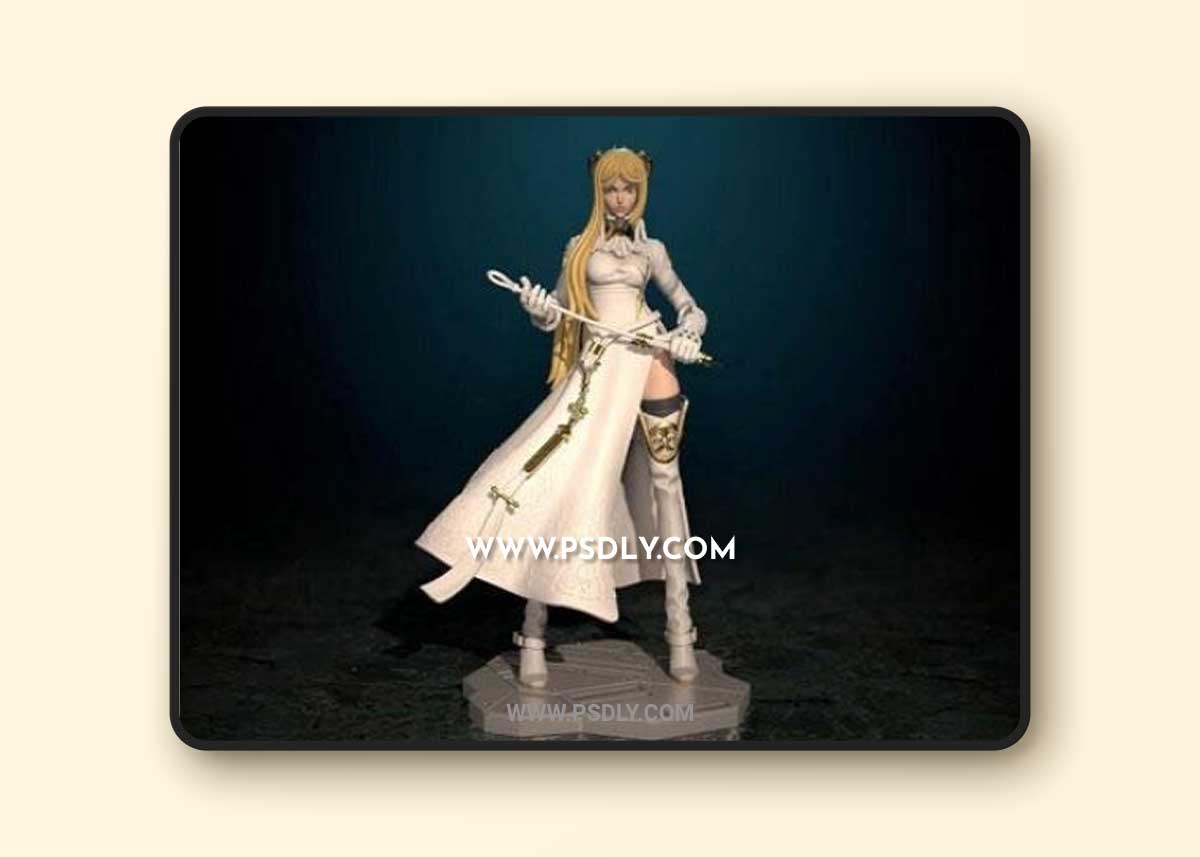 Commander White - Nier Automata 3D STL