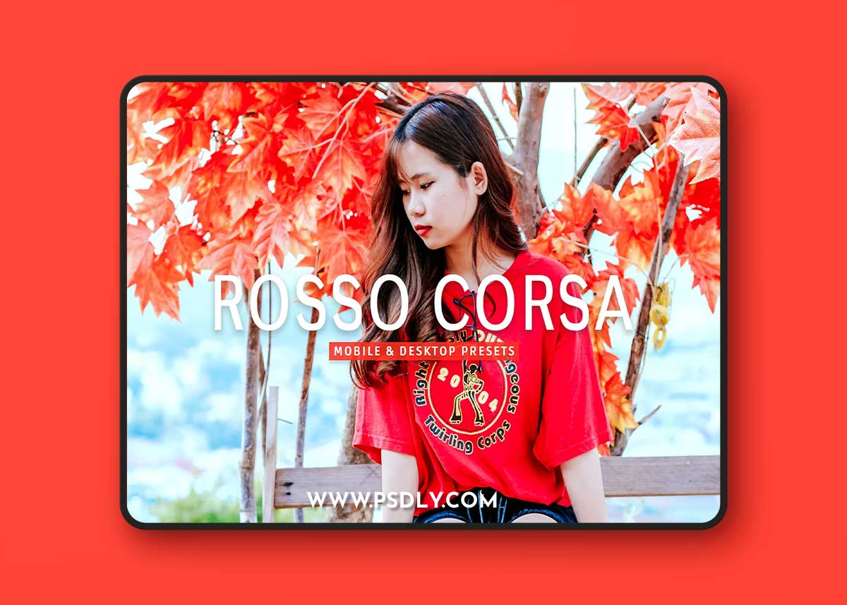 CreativeMarket - Rosso Corsa Pro Lightroom Presets 7387219