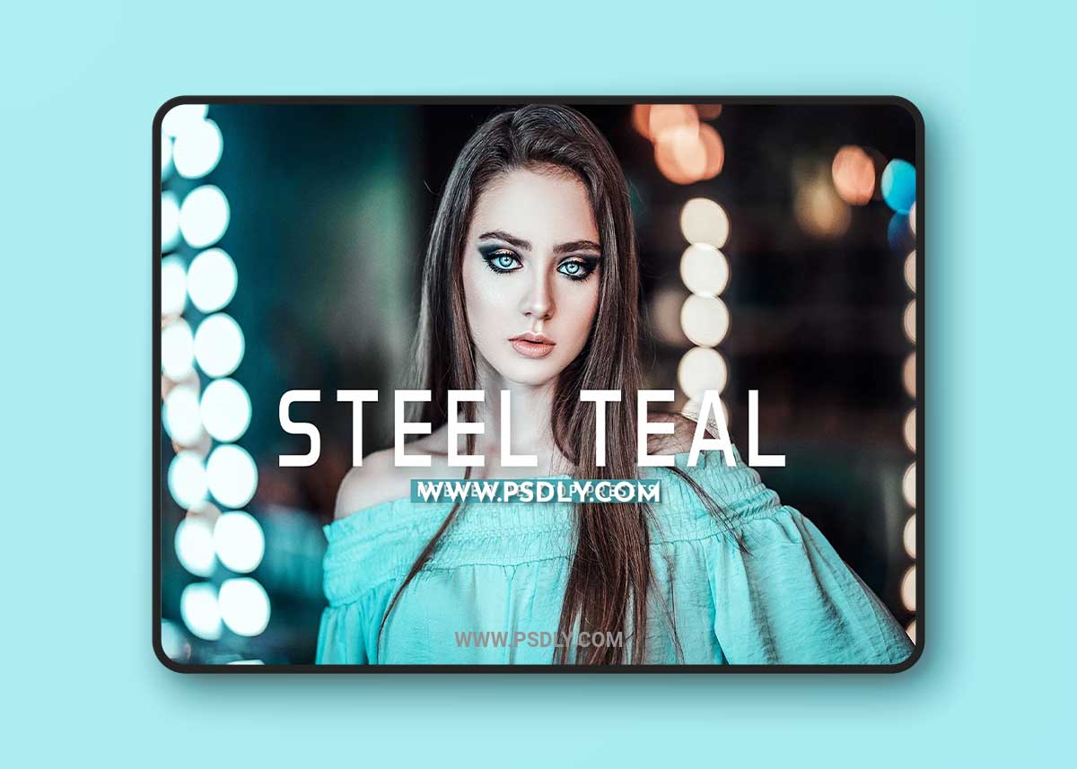 CreativeMarket - Steel Teal Pro Lightroom Presets 7387229