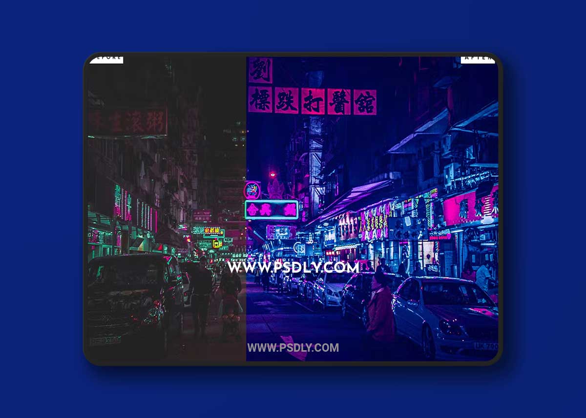 CyberPunk Lightroom Presets K6PCHVX