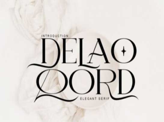 Delao Qord Font
