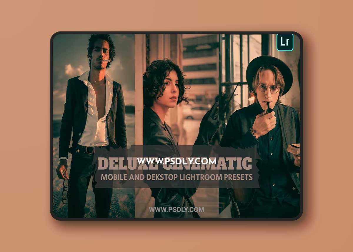 Deluxe Cinematic Lightroom Presets Dekstop Mobile Q8JLANA