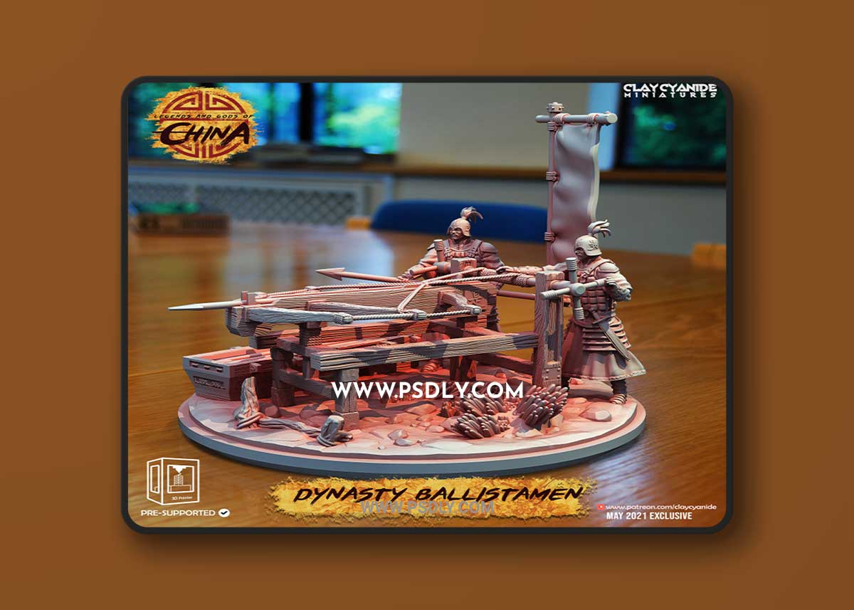 Dynasty Ballistamen 3D Print