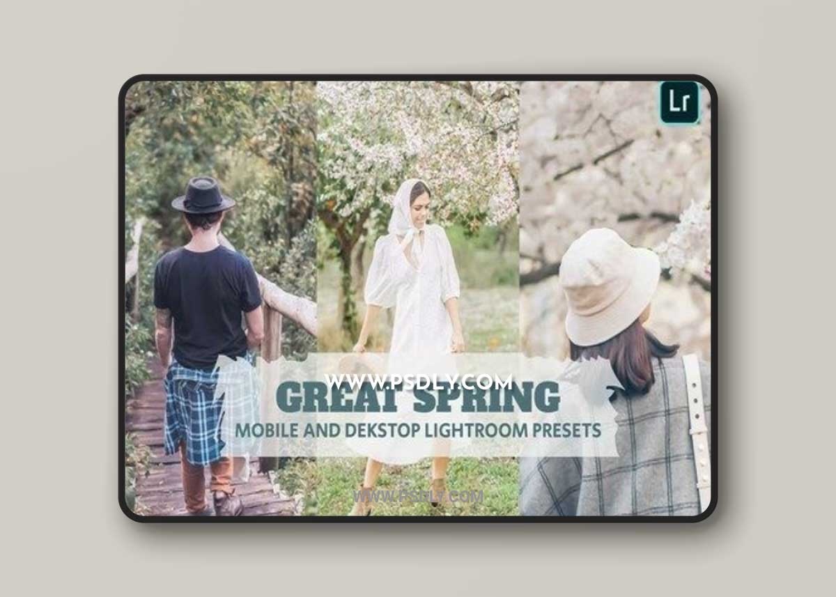 Great Spring Lightroom Presets Dekstop and Mobile