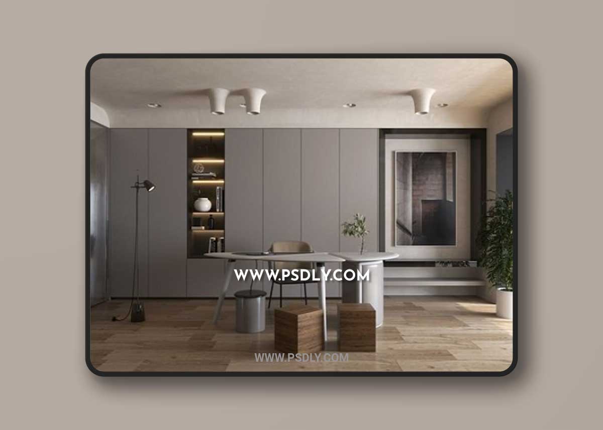 Interior Scene Sketchup by QuocViPhanPhan 3D Model