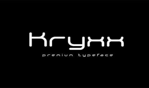 Kryxx Sans Serif Font