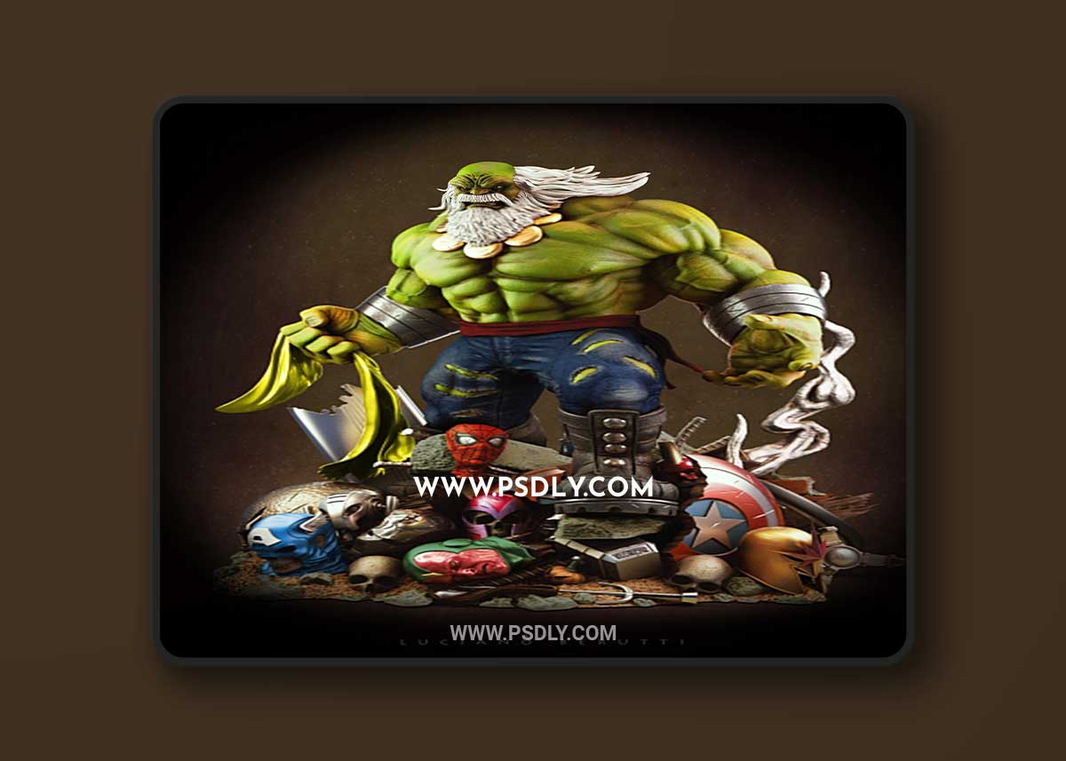 Maestro Hulk 3D Model