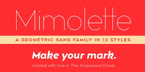 Mimolette Font Family