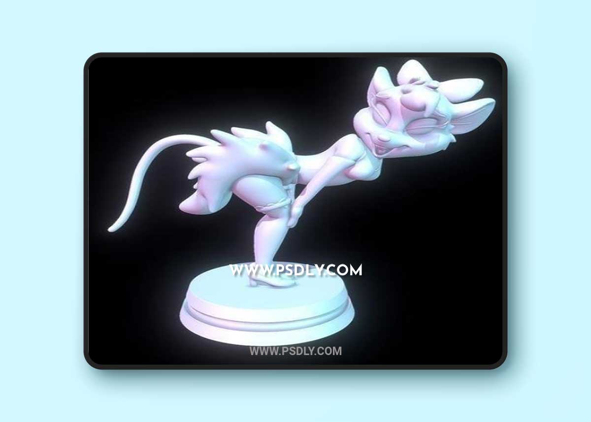 Miss Kitty Mouse and Yogi Bear 3D