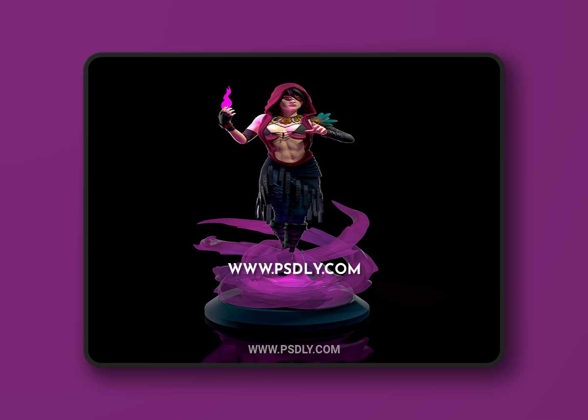 Morrigan - Dragon Age 3D STL