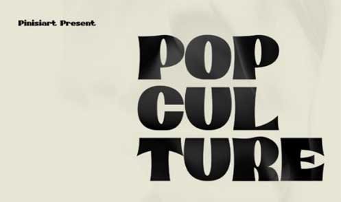 Pop Culture Font