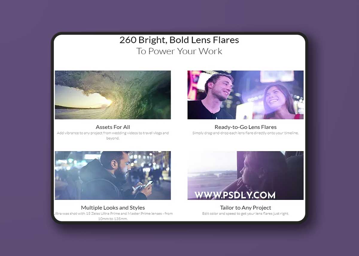 Rocketstock – Lucent Ultra Video Lens Flares 4k