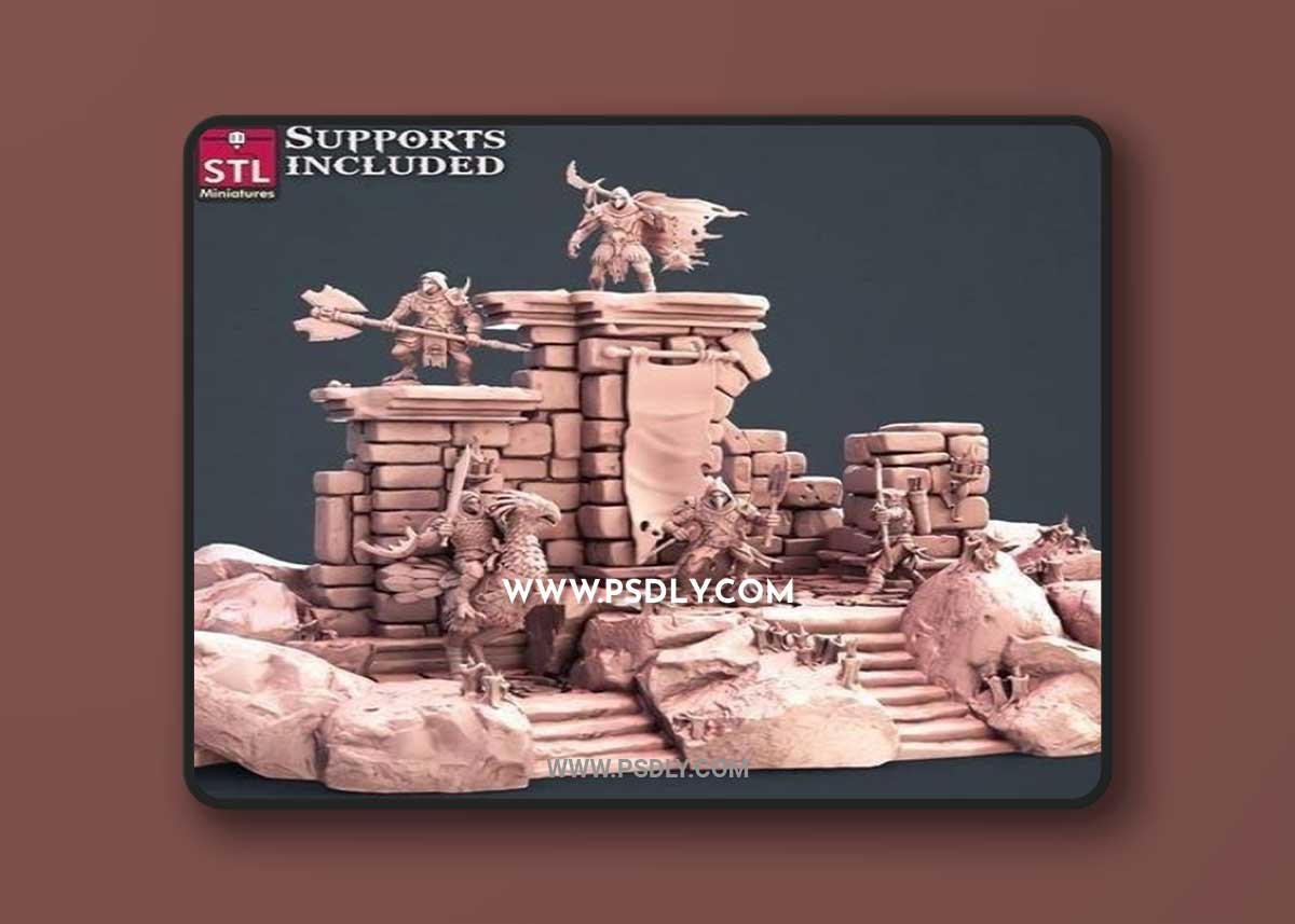 STL Miniatures - Kenkus Set 3D