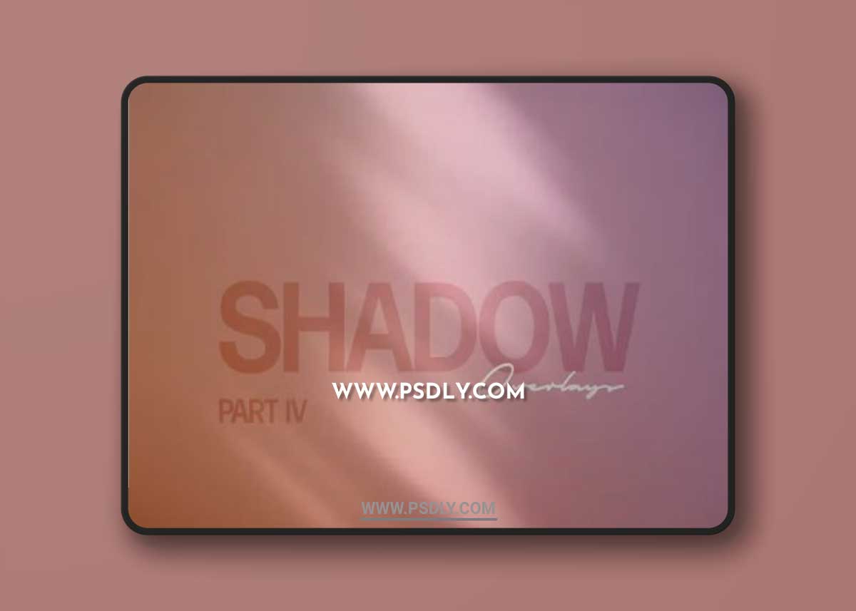 Shadow Photo Overlays Vol.4