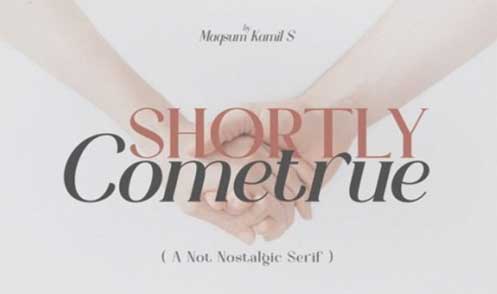 Shortly Cometrue Font