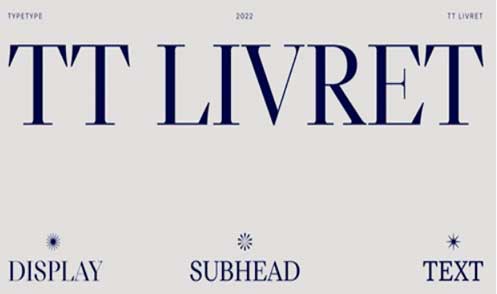 TT Livret Font Family