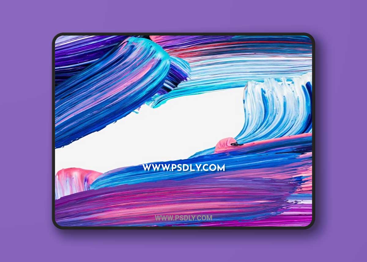 Textured Oil Paint Brushes SNFJJ6H