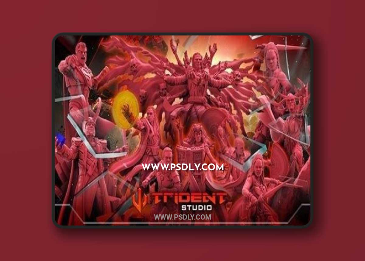 Trident Studio July 2022 3D Model