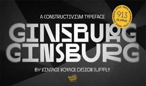 VVDS Ginsburg Font Family