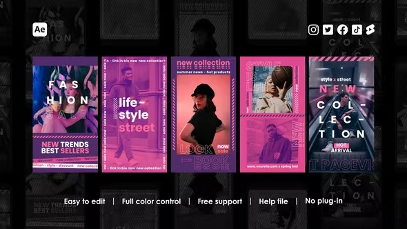 Videohive Modern Instagram Stories 38874081