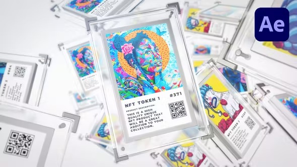 Videohive - NFT Multiscreen Logo Intro - 38759484