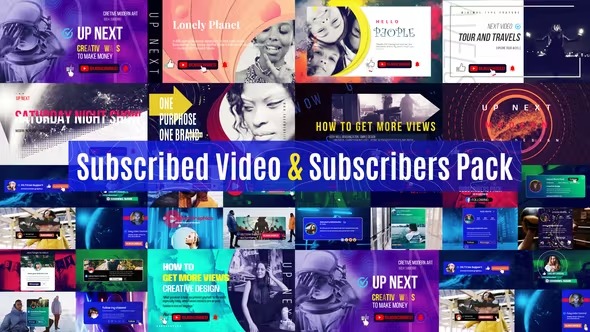 Videohive Subscribed Video & Subscribers 38743889