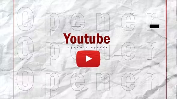 Videohive Youtube Opener 38960101