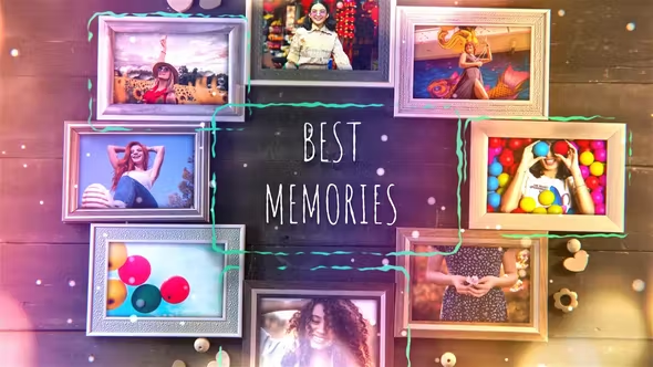 Videohive - Best Memories Photo Gallery - 38468792
