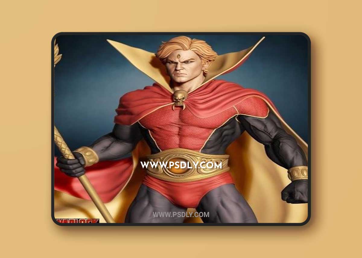 Adam Warlock 3D Print 3D Model