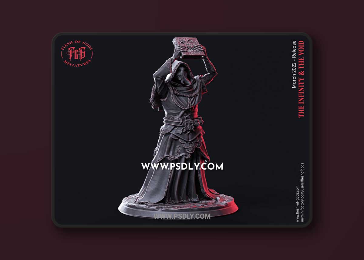 Ancient One Cultist 01 3D Print 3D Model