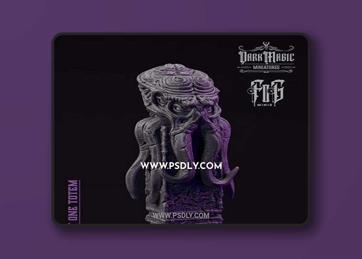 Ancient One Totem 3D Print 3D Mode