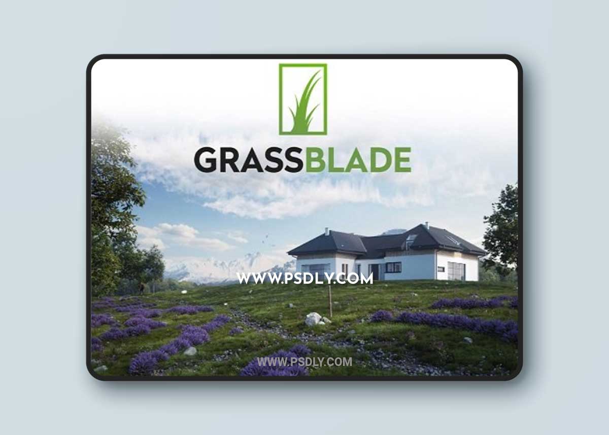 [Blender] Grassblade 2.2 + scatpack for Scatter5