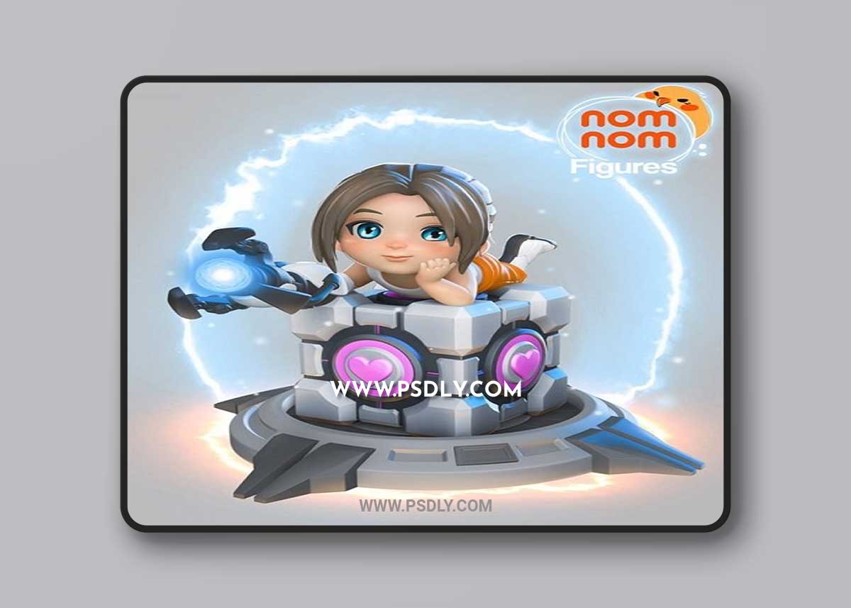 Chibi Chell NomNom - 3D Print