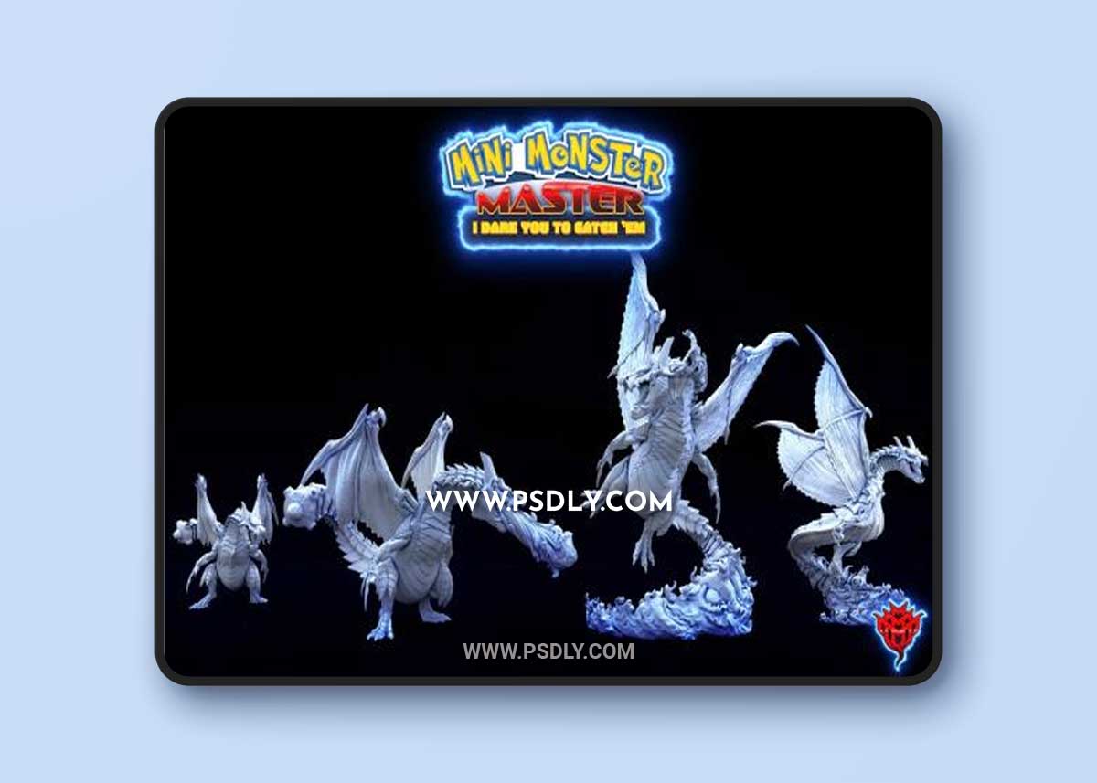 Colossal Inferno Drake - 3D Print Model