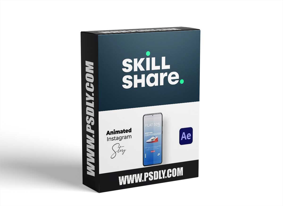 Create an animated instagram story using After Effects