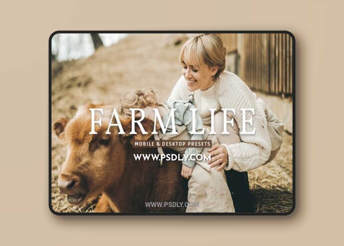 CreativeMarket - Farm Life Pro Lightroom Presets 7473577