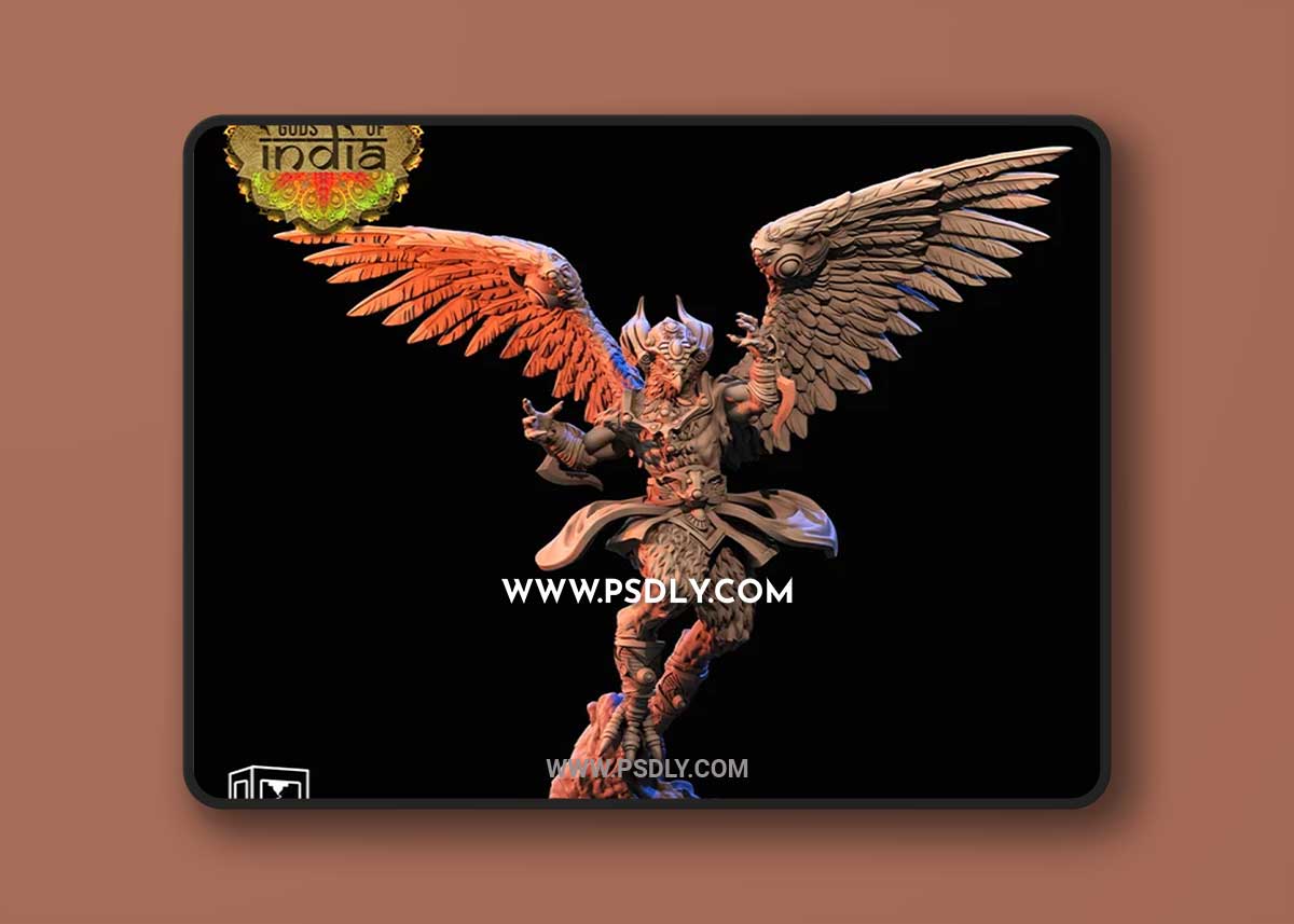 Garuda 3D Print 3D Model